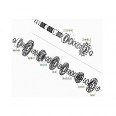 Beta RR250 23 Getriebe 2