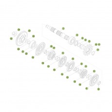 Beta RR250 2T 15 Getriebe 2