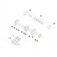 Beta RR300 17 Getriebe 1