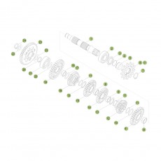 Beta RR250 2T 13 Getriebe 2