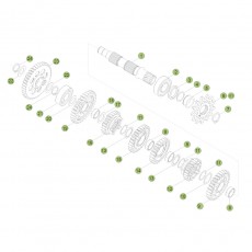 Beta RR300 17 Getriebe 2