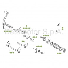 Beta  EVO125 Factory 17 Schaltung