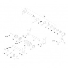 Beta RR350 13 Schaltung