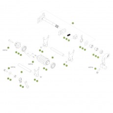 Beta RR350 Racing 15 Schaltung