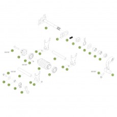 Beta RR498 Factory 12 Schaltung