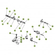 Beta RR50 Standard 13 Schaltung