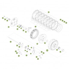 Beta RR520 Factory 11 Primärtrieb/Kupplung