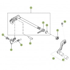 Beta RR125LC 4T 18 Schaltung 2