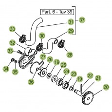 Beta  EVO125 Factory 13 Schmiersystem