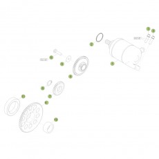 Beta RR350 12 Elektrostarter