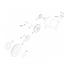 Beta RR350 13 Elektrostarter
