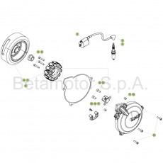 Beta EVO125 18 Zündanlage