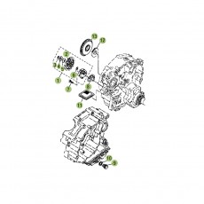 Beta RR125 14 Schmiersystem