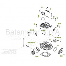 Beta EVO250 4T 18 Zylinder/Zylinderkopf/Ventiltrieb 1
