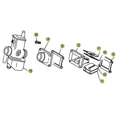 Beta EVO290 09 Vergaser 1