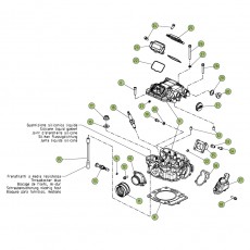 Beta REV250 4T 08 Zylinder/Zylinderkopf/Ventiltrieb 1