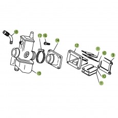 Beta REV3 200 08 Vergaser