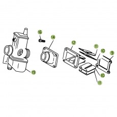 Beta REV3 270 06 Vergaser