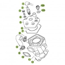 Beta REV50 08 Zylinder/Zylinderkopf/Ventiltrieb