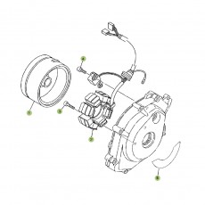 Beta RR125 09 Zündanlage
