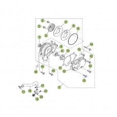 Beta RR125 LC 14-15 Kühlsystem