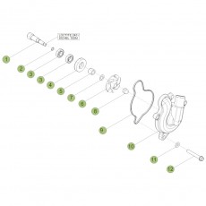 Beta RR350 Racing 16 Kühlsystem