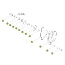 Beta RR430 Racing 17 Kühlsystem