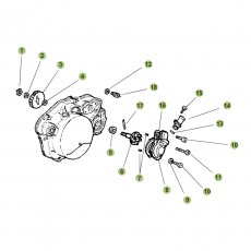 Beta RR50 Racing 16 Kühlsystem