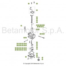 Beta EVO200 18 Vergaser 2