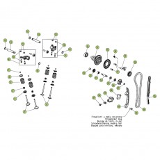 Beta EVO250 4T 17 Zylinder/Zylinderkopf/Ventiltrieb 2