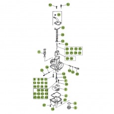 Beta EVO290 09 Vergaser 2