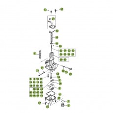 Beta EVO300 Factory 11 Vergaser 2