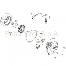 Beta EVO125 17 Zündanlage