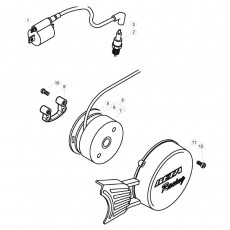 Beta EVO125 12 Zündanlage