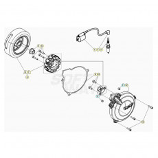 Beta EVO200 20 Zündanlage