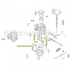 Beta EVO300 4T 18 Vergaser