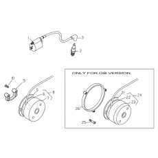Beta EVO300 13 Zündanlage