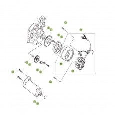 Beta RE125 15 Zündanlage