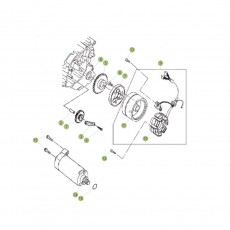 Beta RE125 16 Zündanlage