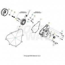 Beta RR125 LC T 24 Zündanlage