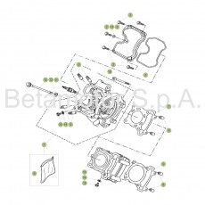 Beta RR125LC 4T 18 Zylinder/Zylinderkopf/Ventiltrieb 1