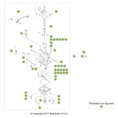 Beta  RR300 18 Vergaser