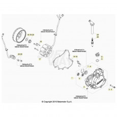 Beta RR350 20 Zündanlage