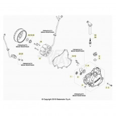 Beta RR430 20 Zündanlage