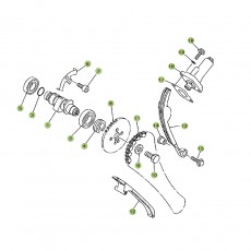 Beta RR125 09 Zylinder/Zylinderkopf/Ventiltrieb 3