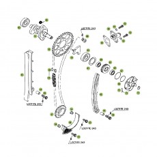 Beta RR450 Racing 09 Zylinder/Zylinderkopf/Ventiltrieb 3