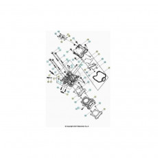 Beta RR125 LC 4T 21 Zylinder/Zylinderkopf/Ventiltrieb