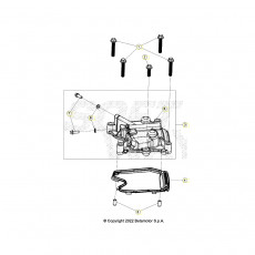 Beta RR125 LC T 23 Zylinder/Zylinderkopf/Ventiltrieb 1