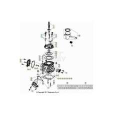 Beta RR125RC 25 Zylinder/Zylinderkopf/Ventiltrieb