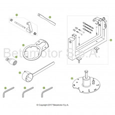 Beta RR250 19 Spezialwerkzeug
